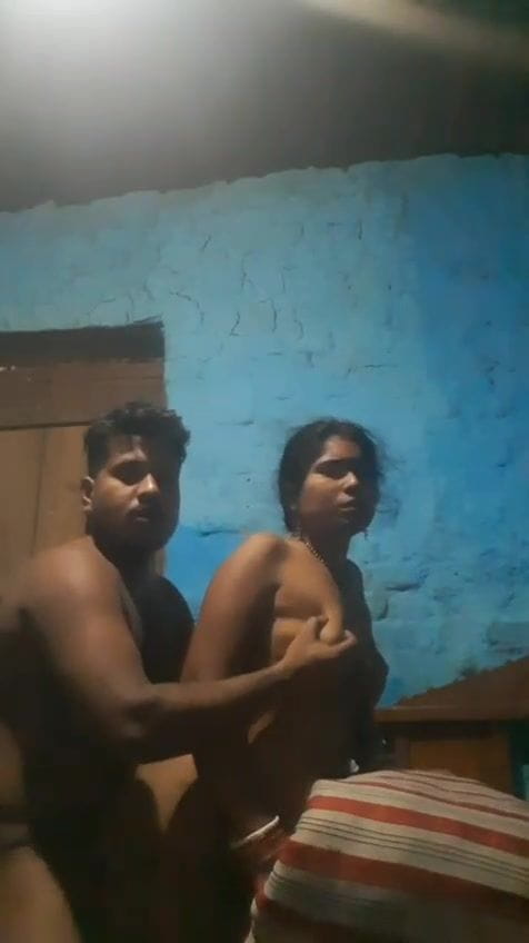Village couple hard fucking