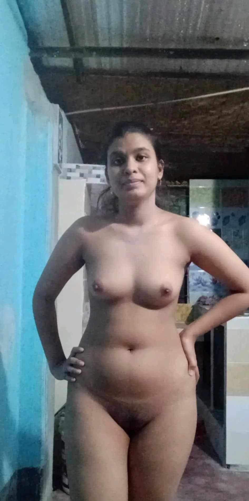 Bengali GF Labonno Pressing Boobs And Masturbating With Banana,Cucumber,Carrot - Additional Image