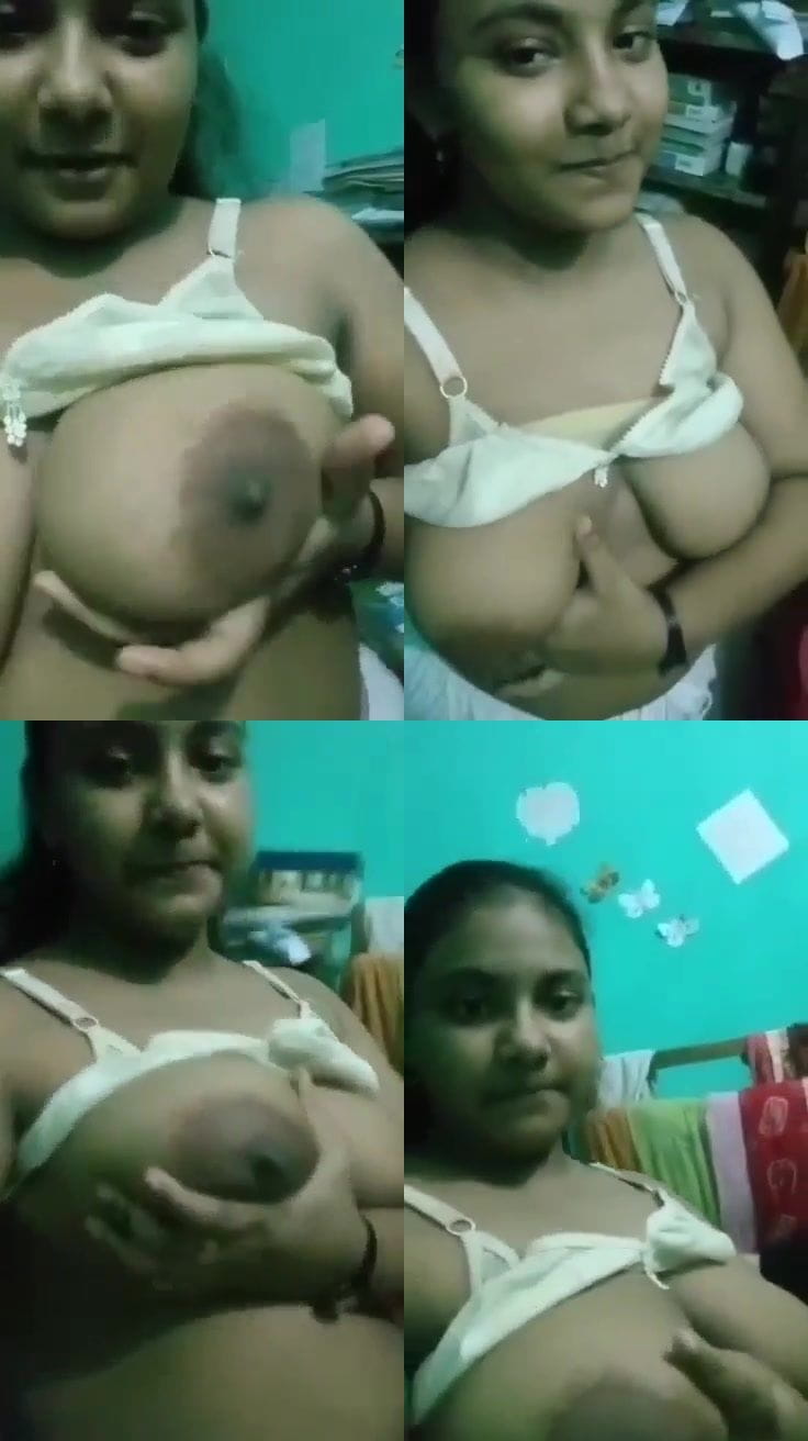 Cute Girlfriend Ne Dikhayi Apni Moti Gand Ke Sath Apni Badi Chuchiya - Additional Image