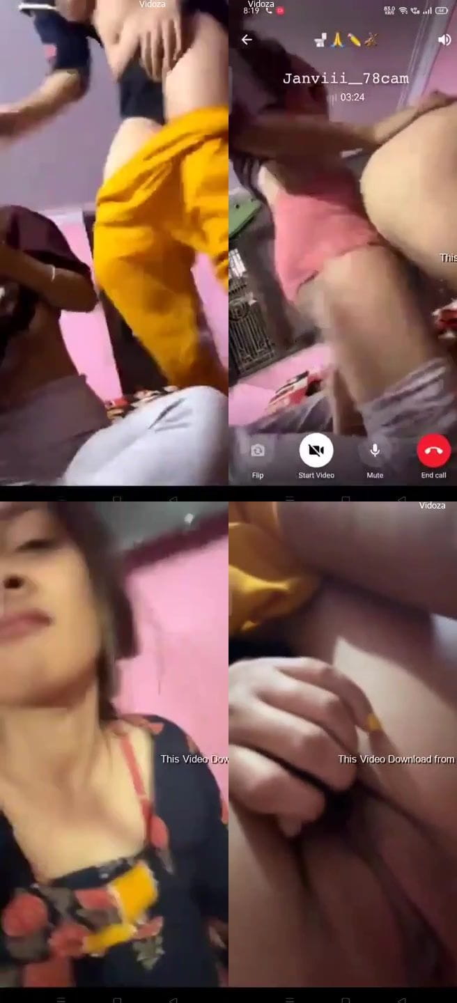 Sexy Two Lesbian Nude Showing On Videocall