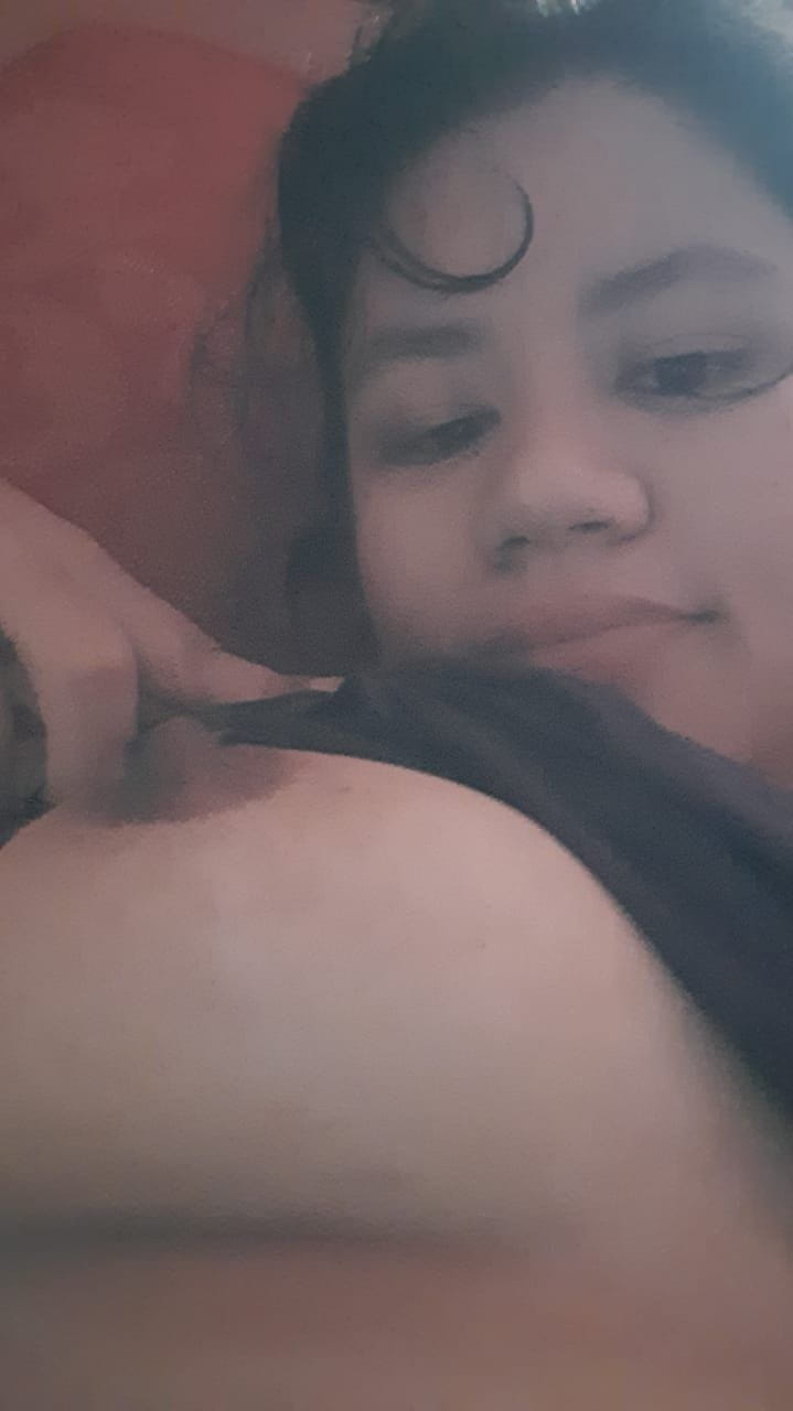 Young Bengali GF Pressing Boobs and Masturbating with Cucumber - Additional Image